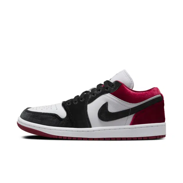 Jordan Air Jordan 1 LOW SE VelvetBlackGym Red