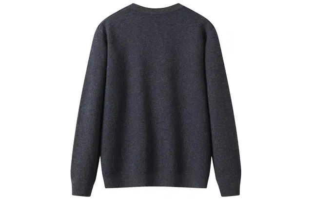 Hengyuanxiang Siping Jacquard Wool Cardigan