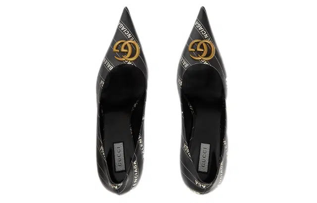 GUCCI x Balenciaga Knife logo