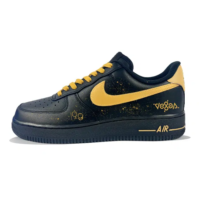 Nike Air Force 1 '07 Black Lemon Holiday
