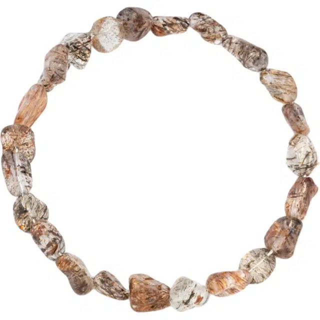 仙源 黑金超 一帆风顺小众设计高级感 水逆退散 好运 节日生日送礼盒物 水晶 手串 男女同款情侣款