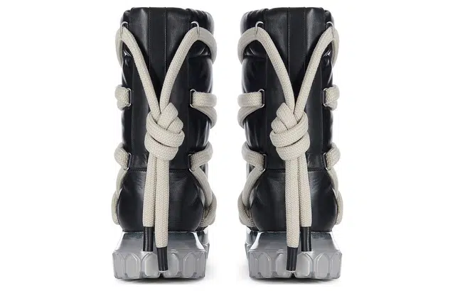 Rick Owens Luxor Black Boots