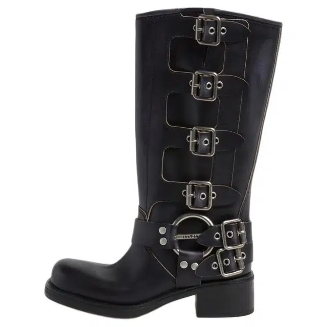 Miu Miu High Boots Black