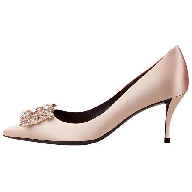 Roger Vivier Flower Strass 6.5cm