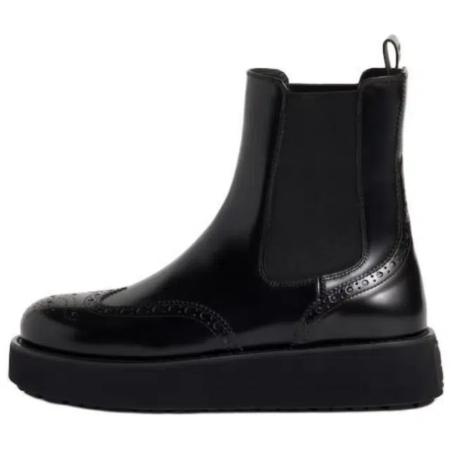 Miu Miu Chelsea Boots Black