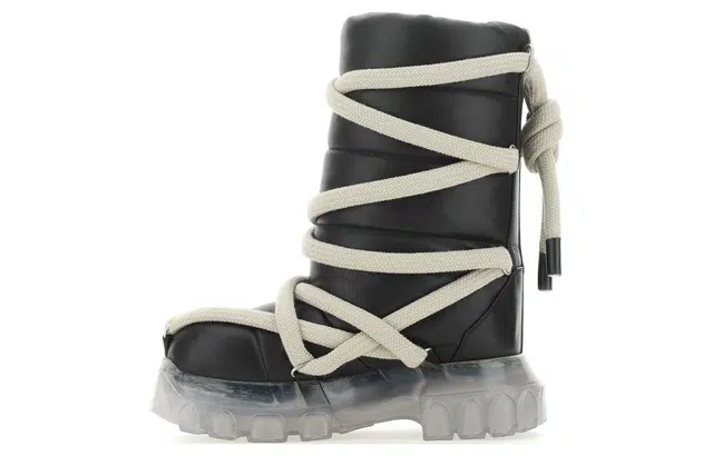 Rick Owens Luxor Black Boots