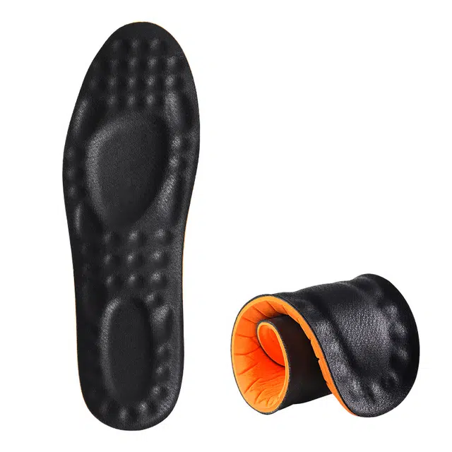 足印部落 皮鞋专用踩屎感超软防痛不累脚吸汗透气防臭 高弹海绵 鞋垫 男女同款情侣款