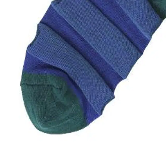 ISSEY MIYAKE Kasuri Border Socks 1