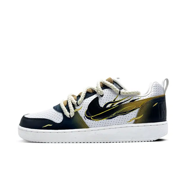 Nike Court Borough Black Gold