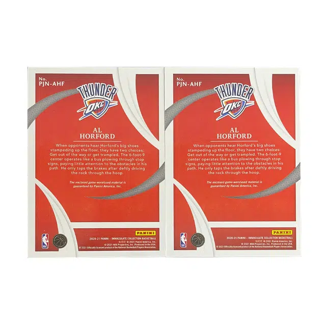 PANINI 2020-21 Imm Patch 0542+2842