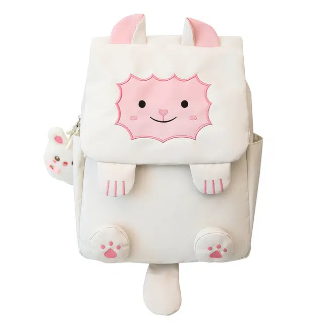 垣途者 日系可爱丑萌小羊书包甜美 尼龙 双肩包 常规 女款 多色