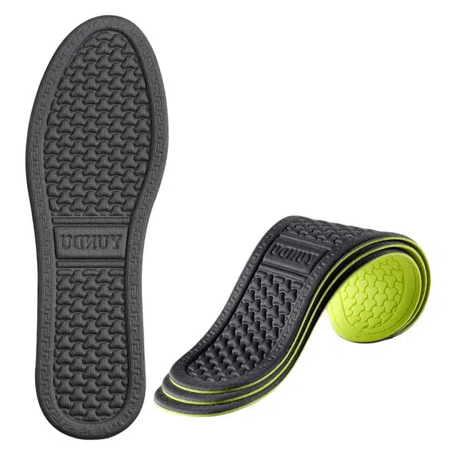 足印部落 吸汗透气防臭软底舒适薄款可裁剪汗脚专用适配皮鞋 抗菌面料 鞋垫 男女同款情侣款