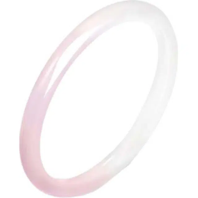 中国珠宝 樱花粉手饰 温润如玉 落落大方 如诗如画 浑然天成 遇见最美好的你 玉髓 手镯 女款