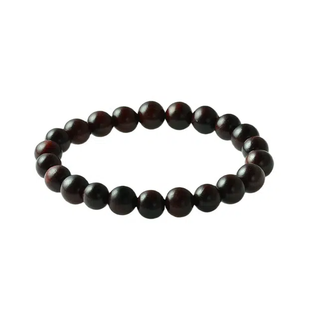 余笙情 新中式 国潮文玩佛珠念珠纳福转运珠#好运 血檀 手串 男女同款情侣款