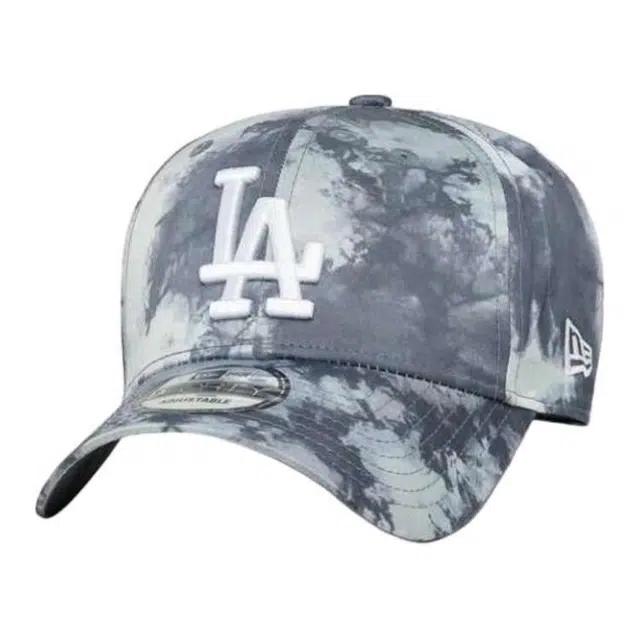 New Era Tie-Dye Cotton Cap Grey