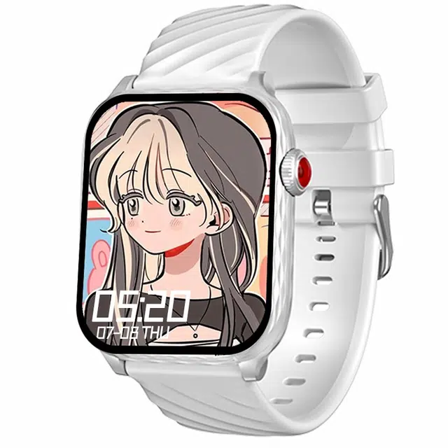 诺巴曼 智能手表男女情侣款 自定义表盘 蓝牙通话消息提醒 心率睡眠检测多功能运动学生百搭 男女同款