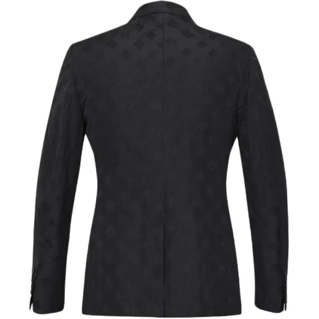 迪柯尼 灰标系列 柔软舒适字母单排扣长袖西装 男款