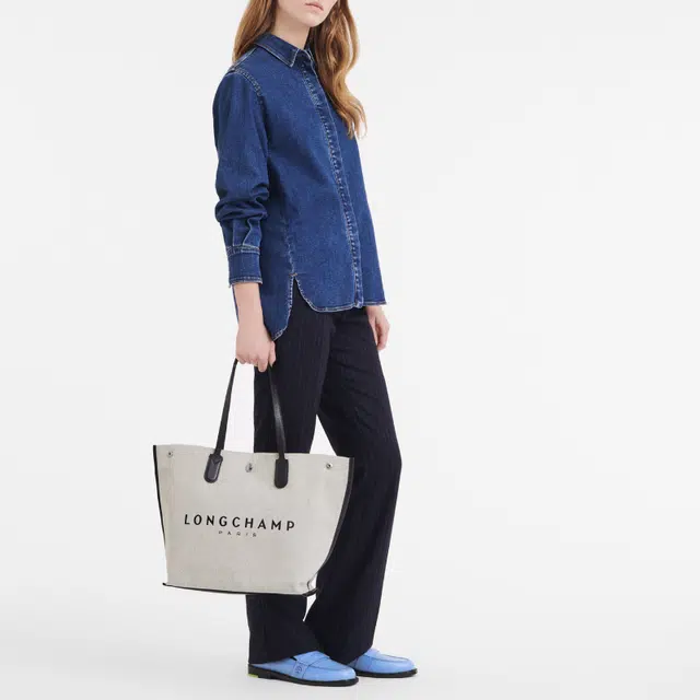 LONGCHAMP Roseau 32 LOGO Tote