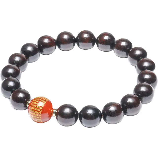 三檀小舍 般若心经 诸事顺利平安顺意招财进宝念珠#好运国风国潮新中式复古 文玩盘玩 礼盒 紫檀属 手串 男女同款情侣款