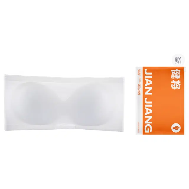 健将 无肩带抹胸聚拢防滑防走光美背无痕裹胸内搭文胸 女款 礼袋装