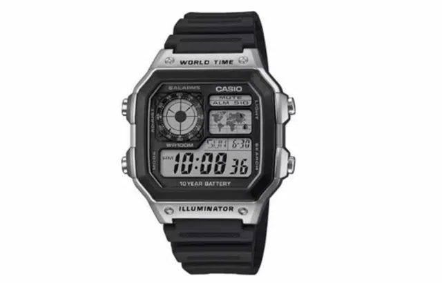 CASIO 10 AE-1200WH-1A