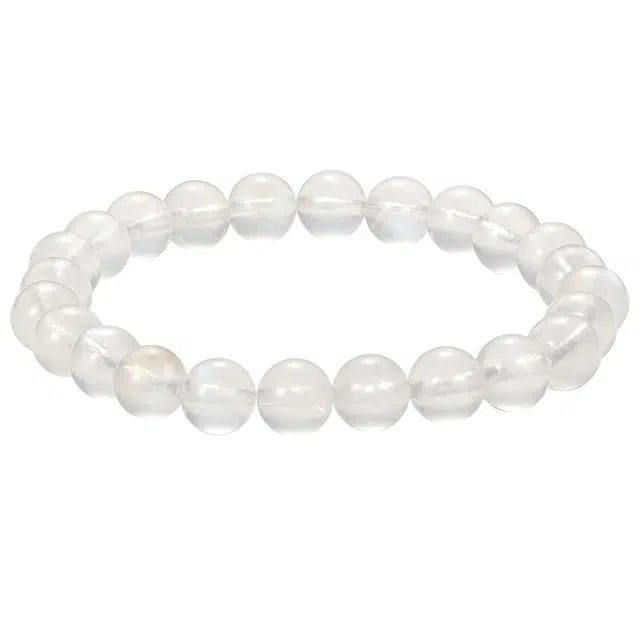 北京黄金 清澈蓝月光 简约日常百搭 清冷氛围感穿搭 日常通勤 好运常伴 水晶 手串 男女同款情侣款