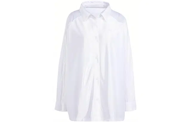 adidas originals Oversized Satin Shirt