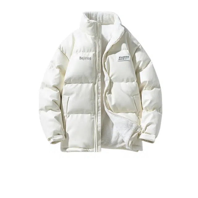 北极绒 加厚百搭时尚舒适棉服 男女同款