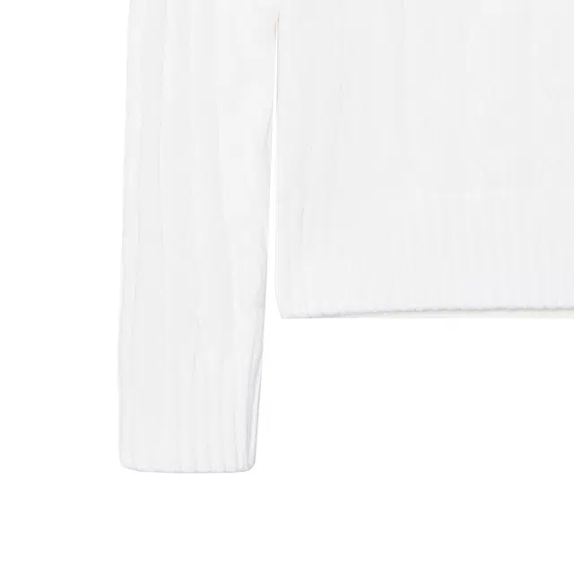 Polo Ralph Lauren Cable-Knit Cotton V-Neck Sweater V