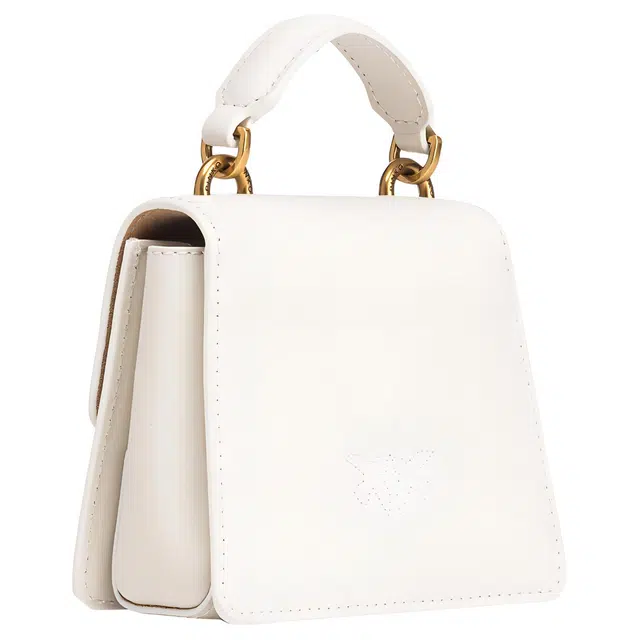 PINKO Love One Micro White Gold