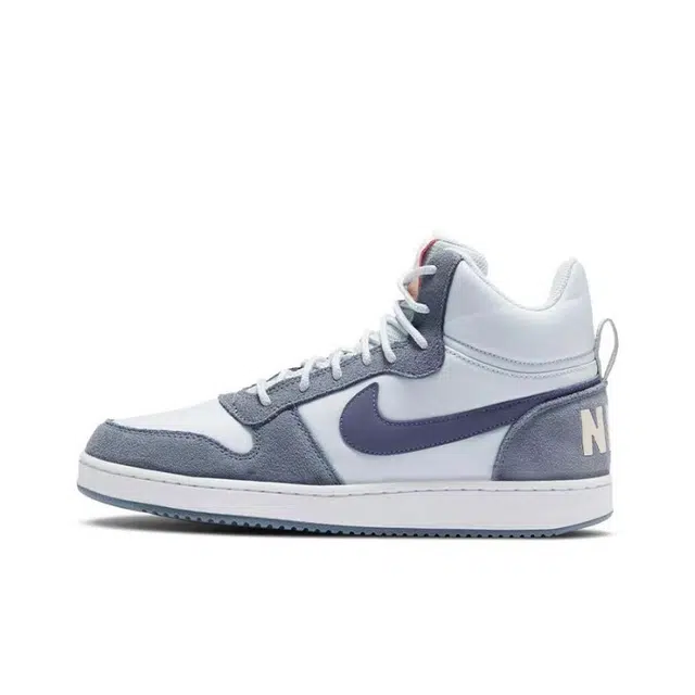 Nike Court Borough Mid Grey Blue