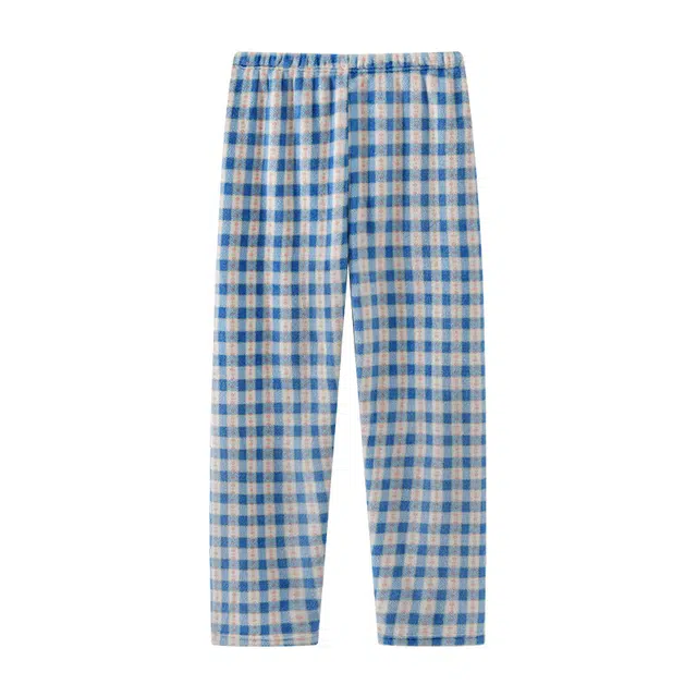 欧诗帛 加厚可爱甜美保暖长裤睡裤 女款 图片色