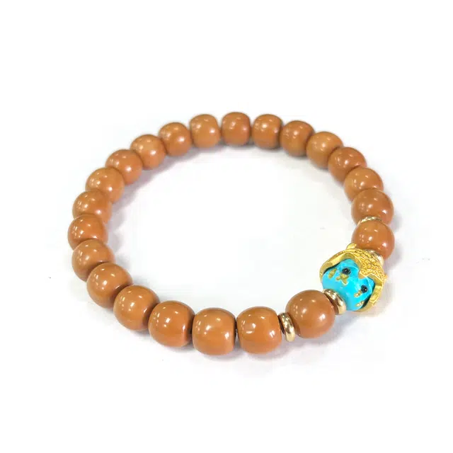 京华录 古风禅意萌趣可爱萌趣阿呆日常盘玩串珠 复古新中式小众设计简约款精致 学业有成财源广进#好运 猴头核桃 手串 男女同款情侣款