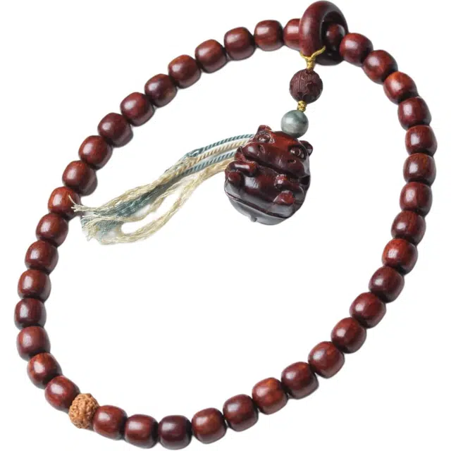 爵倾 马到成功 血檀 木作手链 男女同款情侣款