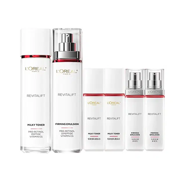 欧莱雅 复颜专研水乳霜护肤套装 保湿滋润