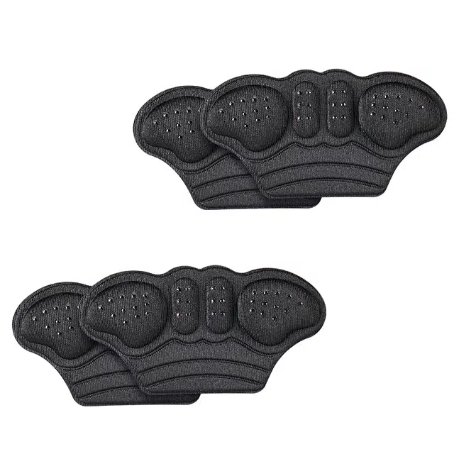 足印部落 皮鞋专用后跟贴鞋大改小神器硅胶防滑防掉跟防磨脚可裁剪 针织布+泡棉+网格双面胶 鞋垫 男女同款情侣款