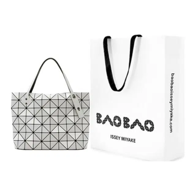 ISSEY MIYAKE Slash Rock Matte Tote