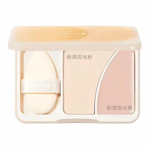 橘朵 双拼高光盘 提亮立体脸部遮泪沟