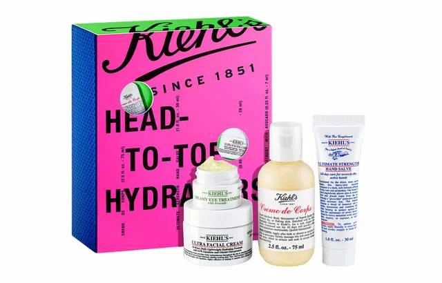 科颜氏 保湿修护面霜套装 小样体验装 滋润提亮补水 四件套