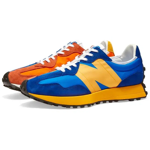 New Balance 327 Blue Orange