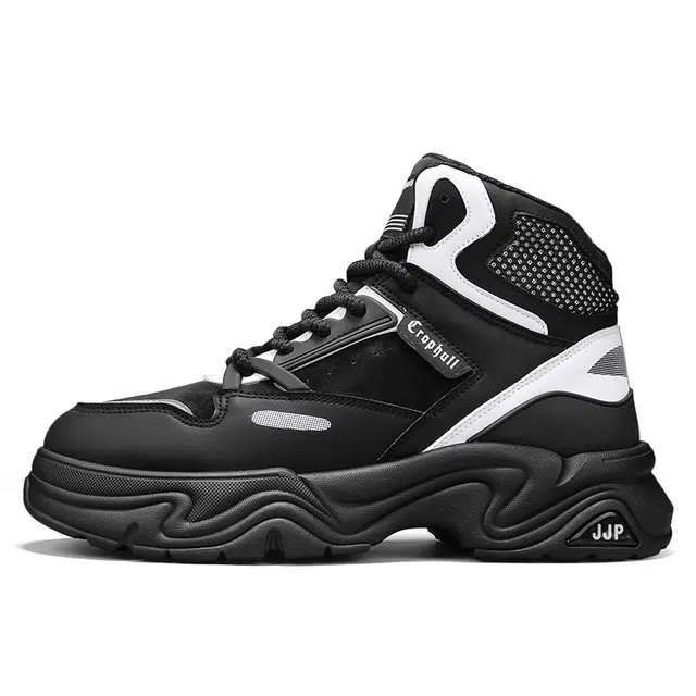 Leather British Style Vintage Fashion Ankle Boots Men