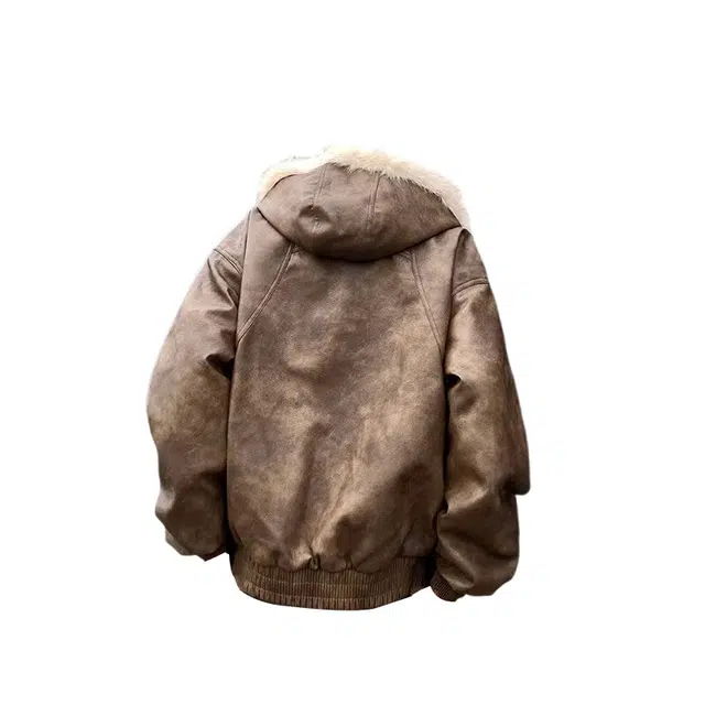 地界二 美式感宽松舒适大码防风防寒慵懒风日常简约百搭棉服 男女同款