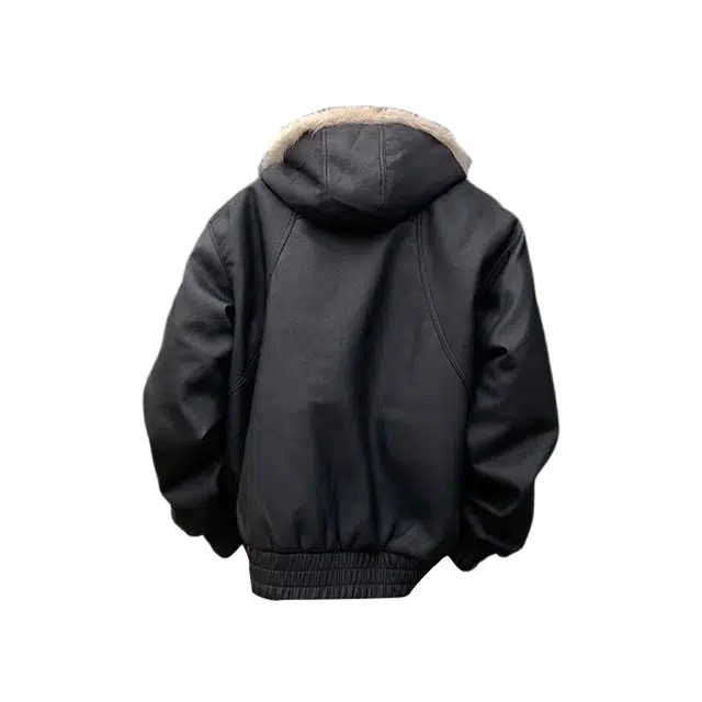 地界二 美式感宽松舒适大码防风防寒慵懒风日常简约百搭棉服 男女同款