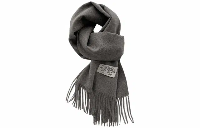 优幽兰 休闲百搭纯色高级感毛线针织时尚潮流中性风冬季加厚防寒韩系氛围感保暖穿搭 绒线围巾 女款