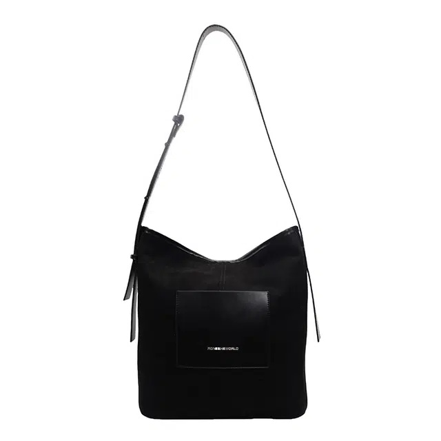 草丛喵喵喵 休闲托特包秋冬时尚休闲拼接磨砂高级质感慵懒松弛风美拉德复古 合成革 单肩包 常规 女款 多色