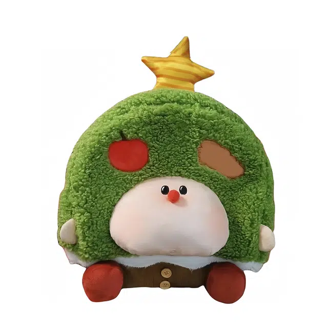 蒙小仔 苹果树双肩包 陪伴安抚 玩偶周边