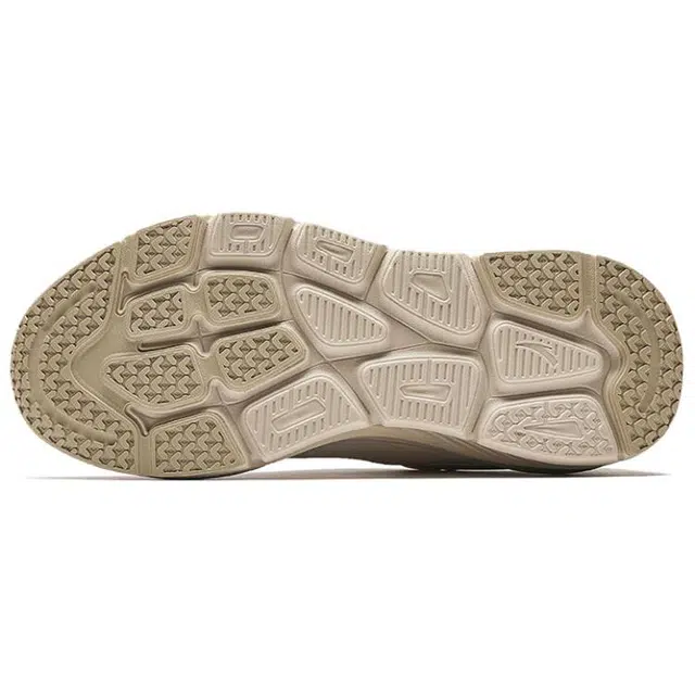 超级安踏 逸步 舒适百搭防滑耐磨包裹性 低帮 休闲跑步鞋 女款 米白色