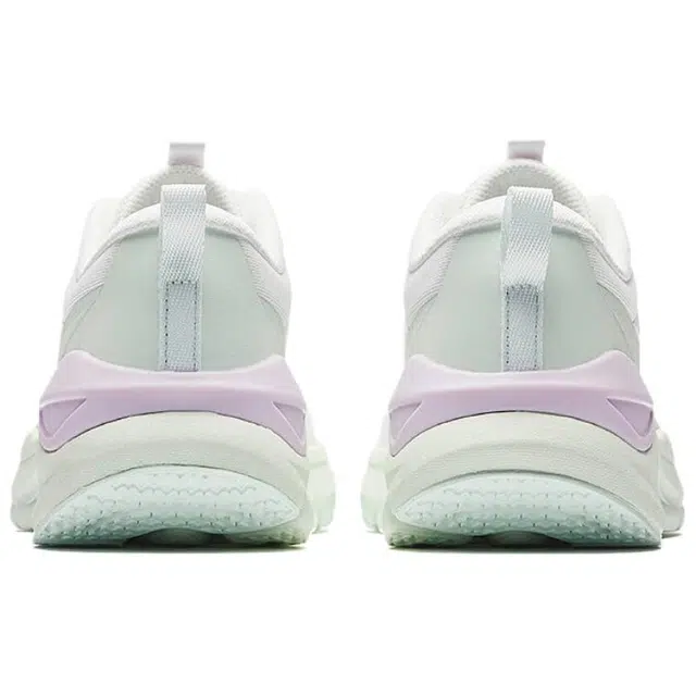 超级安踏 逸步 舒适百搭防滑耐磨减震 低帮 休闲跑步鞋 女款 白绿