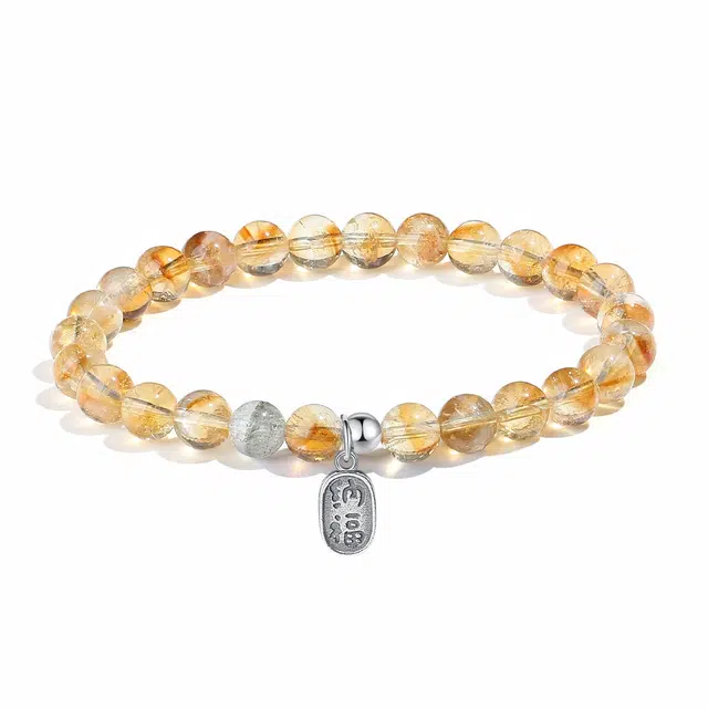 普陀山文创 福星高照 招财转运五路财神小众多圈叠戴设计国风纳福#好运 礼盒装 水晶 手串 男女同款情侣款