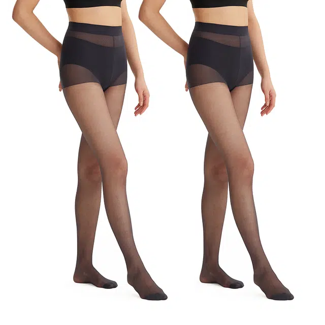 黄小姐 薄款纯欲连裤全透明隐形丝袜 女款